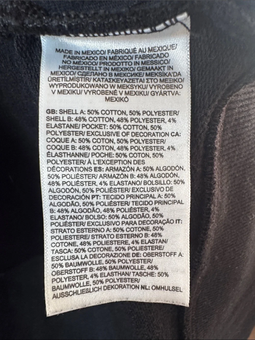 The North Face Black Full-Zip Hoodie